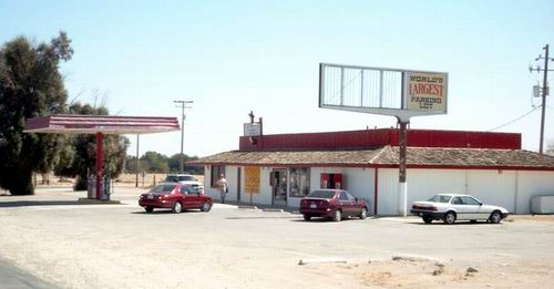 Blackwell's Corner in Californien. James Dean's last stop. Bild: Hauke Str�bing