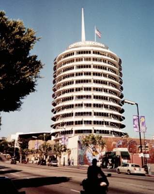 Capitol Records Tower in Hollywood. Bild: Hauke Str�bing