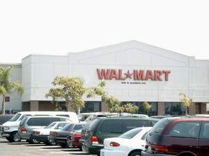 Amerikanischer Wal*Mart am Harbor Boulevard in LA