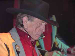Buck Owens am 31.12.2004 in Bakersfield. Bild: Hauke Str�bing