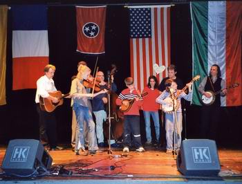 Die Musselwhite Family beim 1. Festival 2003. Foto: J. H. Jensen