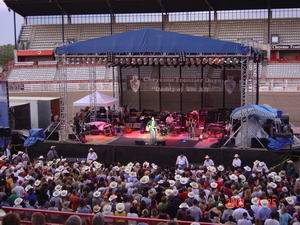 The 107th Annual Cheyenne Frontier Days vom 18. bis 27. Juli 2003 in Cheyenne, Wyoming. Bild: Frieder Frotscher