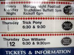 Trick Pony, Ank�ndigung in Buck Owens Crystal Palace in Bakersfield