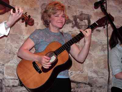 Valerie Smith am 13. Mai 2004 im Schtte-Keller in Bhl. Bild: Hauke Strbing