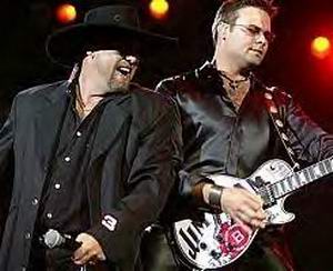 Montgomery Gentry bei den Cheyenne Frontier Days am 24. Juli 2003. Bild: Frieder Frotscher