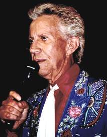Porter Wagoner auf der B�hne der Grand Ole Opry, 1996