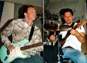 Die Thompson Brothers am 30. Mai 2004 in Neus�dende. Bild: Friedrich Hog
