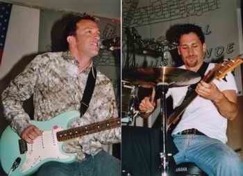 Die Thompson Brothers in Neus�dende beim 39. Pfingstfestival. Bild: Friedrich Hog