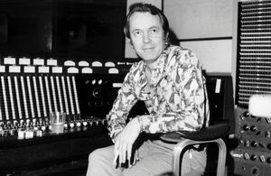 Billy Sherrill im Columbia-Studio in NASHVILLE, 1977