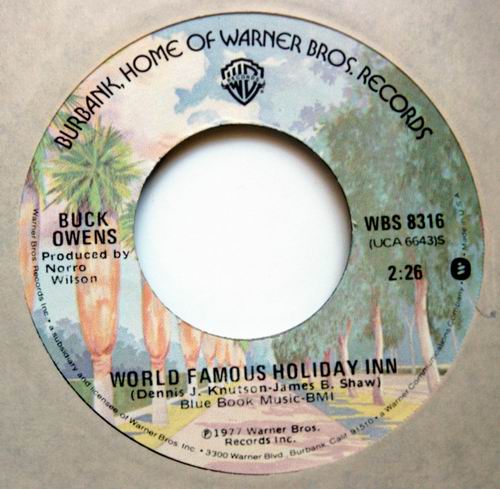 Buck Owens: World Famous Holiday Inn, die zur�ckgezogene Warner-Single