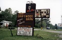 Jimmy Driftwood Barn in Mountain View, Arkansas. Bild: Hauke Str�bing