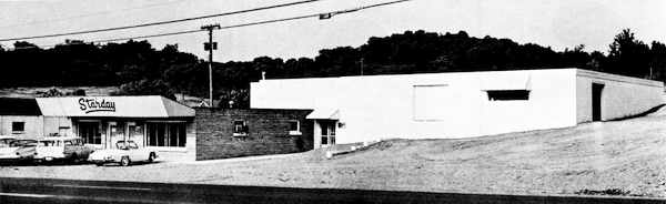1961: Starday Records in Nashville, Dickerson Pike. Bild: Archiv Walter Fuchs