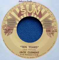 "Ten Years": SUN-Single # 26 (Golden Treasure Series), urspr�nglich am 9.4.1958 aufSUN # 291 ver�ffentlicht