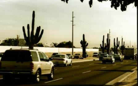Highways in Amerika: Bell Road in Phoenix, Arizona