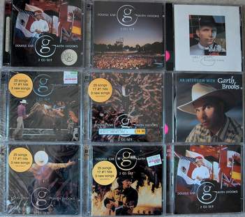 Garth Brooks: Alle Cover der CD "Double Live", McDonald�s CD "The Garth Brooks Collection"